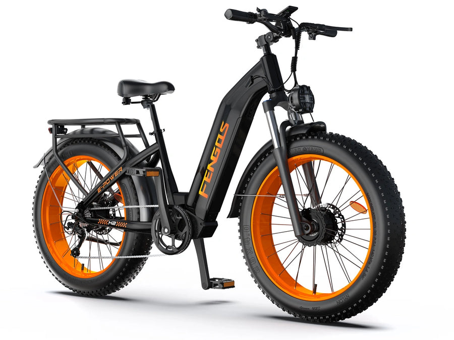 Bicicleta eléctrica todoterreno de doble motor FENGQS H2 PRO