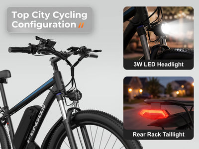 Bicicleta eléctrica de montaña FENGQS Q8
